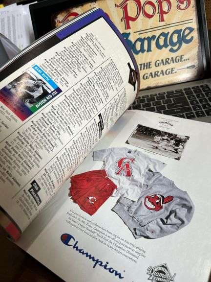 1995 World Series Braves vs Indians official scorebook