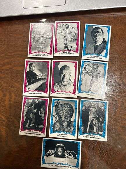 10-1980 orig. you’ll die Laughing MONSTER CARDS-RARE FIND IN THIS CONDITION