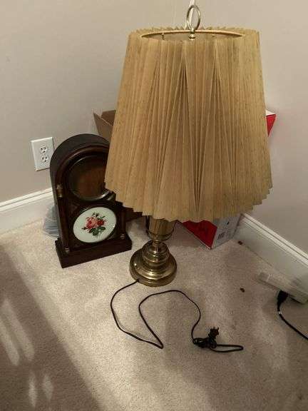 Brass Lamp-clock case and more
