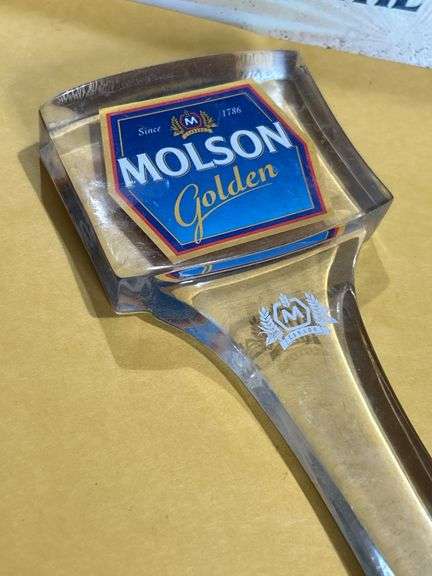 Molson Golden Beer tap