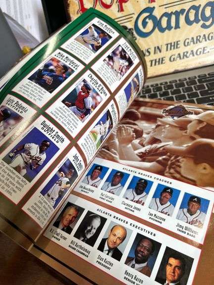 1995 World Series Braves vs Indians official scorebook
