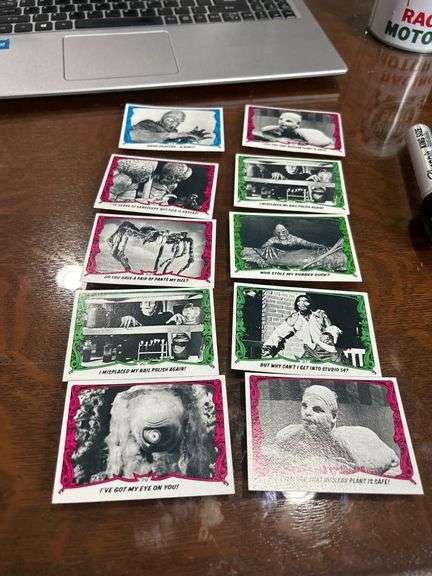 10-1980 orig. you’ll die Laughing MONSTER CARDS-RARE FIND IN THIS CONDITION