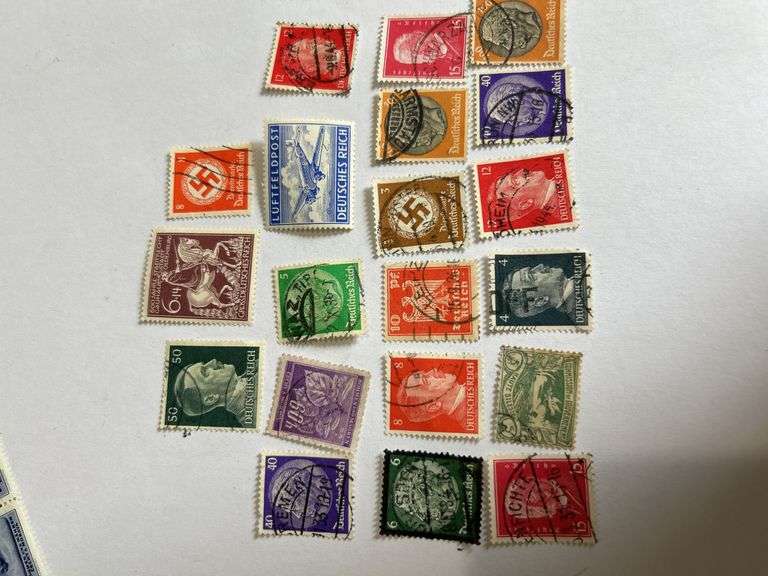 Lot of 20 -Wartime stamps -see pics