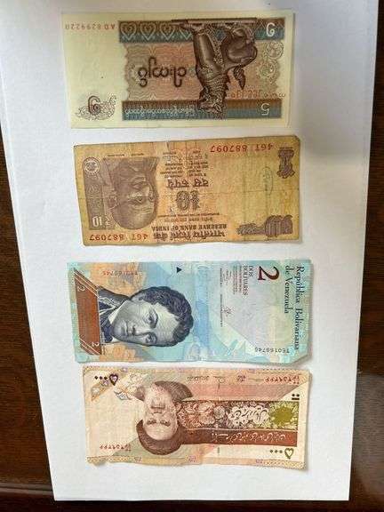 Foriegn paper money