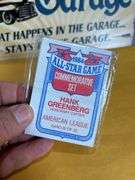 1984 set of baseball greats card set of 22