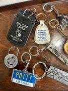 12 neat keychains done with adv