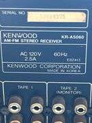 Kenwood Stereo Receiver