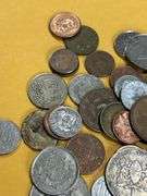 Unsearched Foreign coins