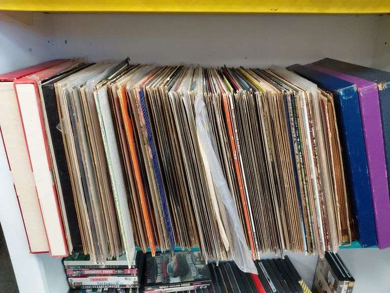 Assortment of albums and covers