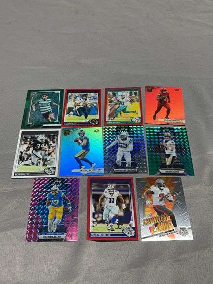 Lot of football superstar cards