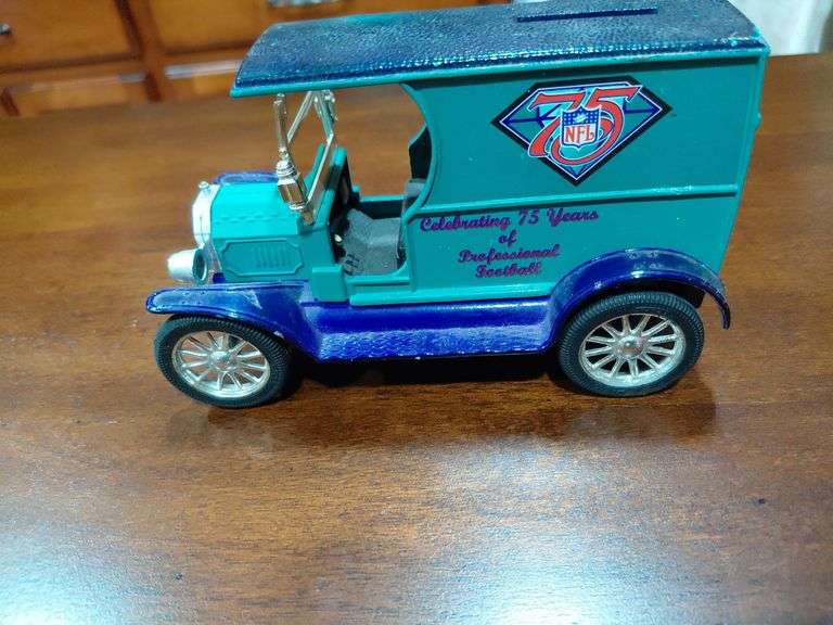 1994 ERTL Co. 75th anniversary NFL bank