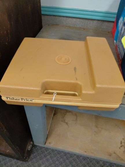 Vintage Fisher Price kids record player