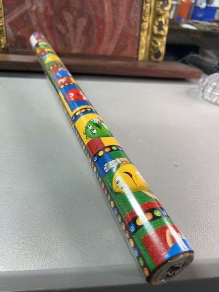 New roll of M&M Wrapping paper