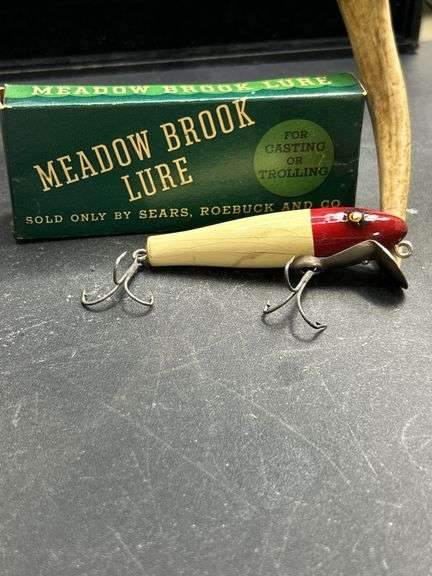 Super Wooden Meadow Brook Lure with Orig box