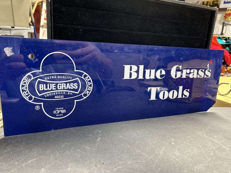 Blue Grass Tools plexiglass Rack topper