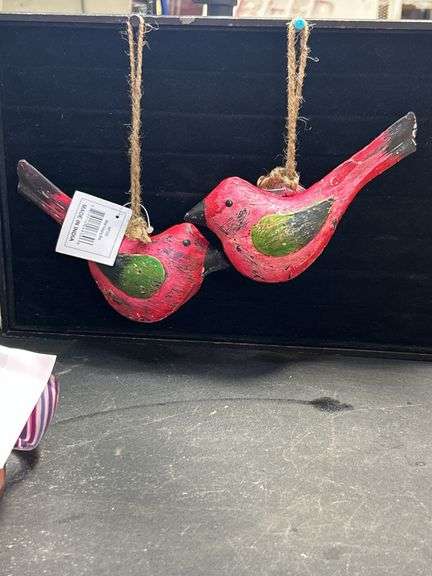 Beautiful hanging distressed Birds
