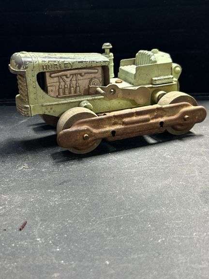 Unusual Early wood wheel Hubley Diesel bulldozer