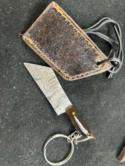 New Damascus Knife lot (5)