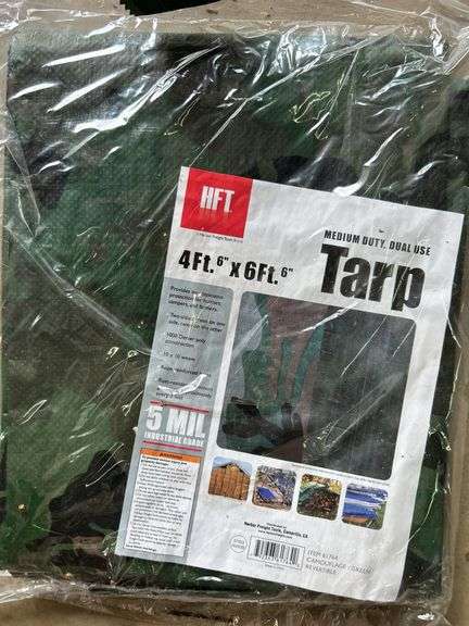 Camo HFT 4’x6’ Tarp
