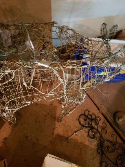 Christmas lot deer/snowman hanger see pics