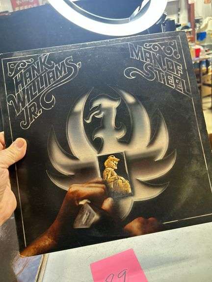 Hank Williams Man of Steel Album and cover