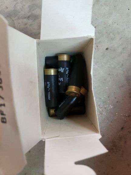 Partial box of 12 Guage shells
