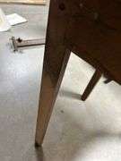 PAIR of Old one drawer OAK stands
