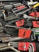 Large drawer lot of Allen wrenches