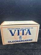 The Baltimore Butterine Co Vita old adv box