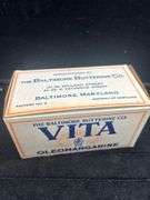 The Baltimore Butterine Co Vita old adv box
