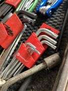 Large drawer lot of Allen wrenches
