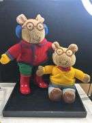 Look’em up! Vintage Arthur Plush and Aardvark Stuffed Eden Toys 1995-CLEAN no staining or bad odor /