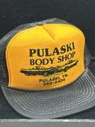 Nice Vintage Pulaski Body shop SnapBack cap -Pulaski TN