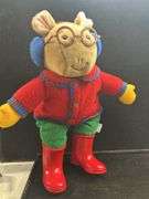 Look’em up! Vintage Arthur Plush and Aardvark Stuffed Eden Toys 1995-CLEAN no staining or bad odor /