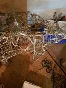 Christmas lot deer/snowman hanger see pics