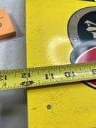 Rare! Double sided  Gas sign