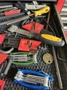 Large drawer lot of Allen wrenches