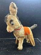 1950’s Wind-Up Toy DONKEY TROTTER with key