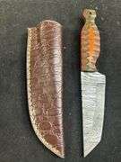 New Damascus Knife lot (5)