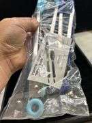 Pair of new Tongs with silicone tips and grips