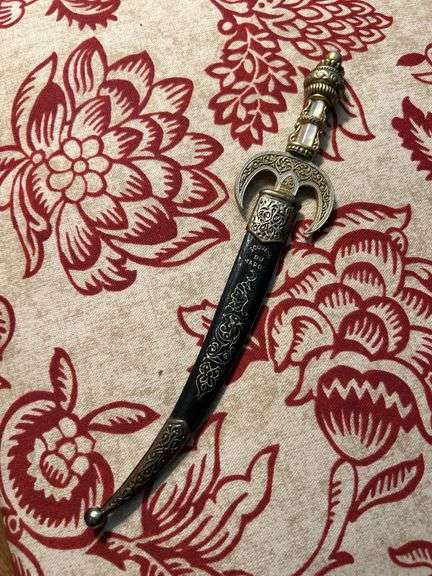 Neat Vintage Toledo Spain Desk Sword Rapier Dagger Knife Letter Opener