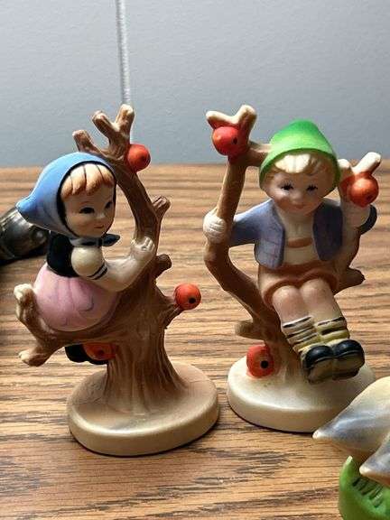 Hummel style old figurines