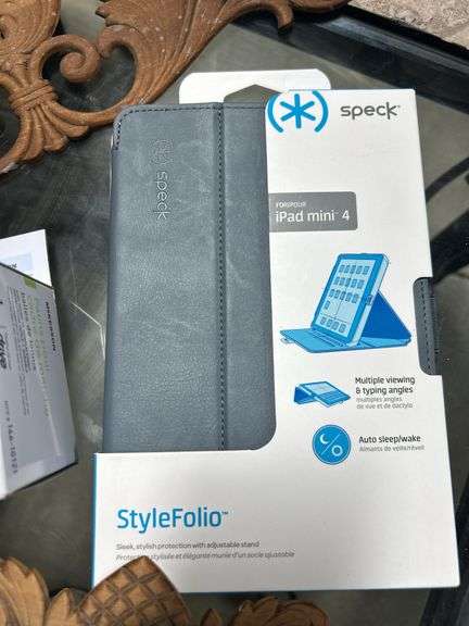 iPad mini 4 cover and and walker glides -new !