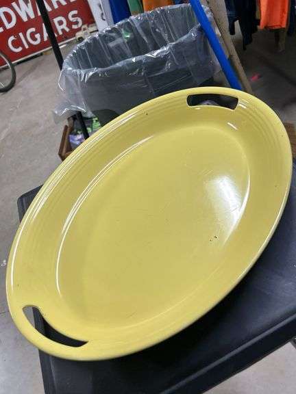 Large Unusual Fiesta plastic serving tray
