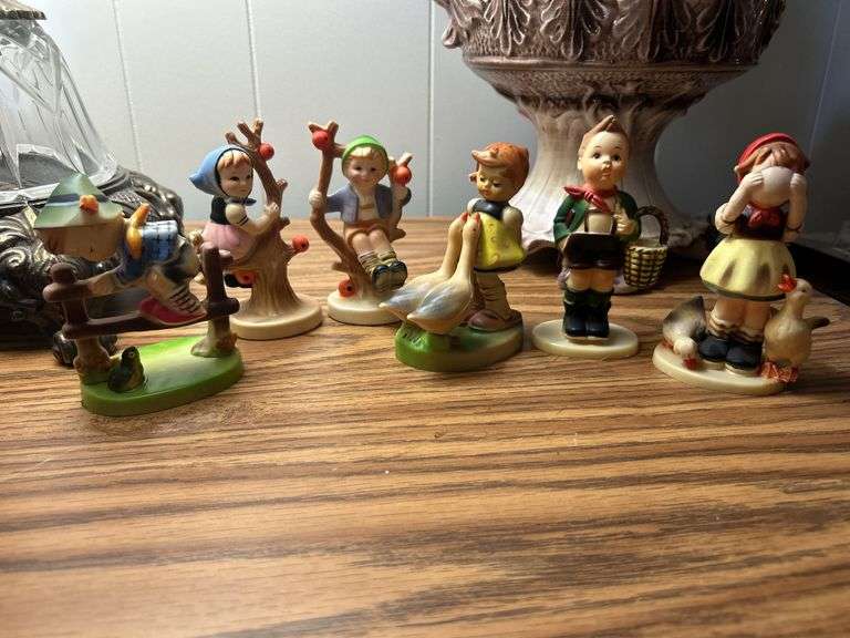 Hummel style old figurines