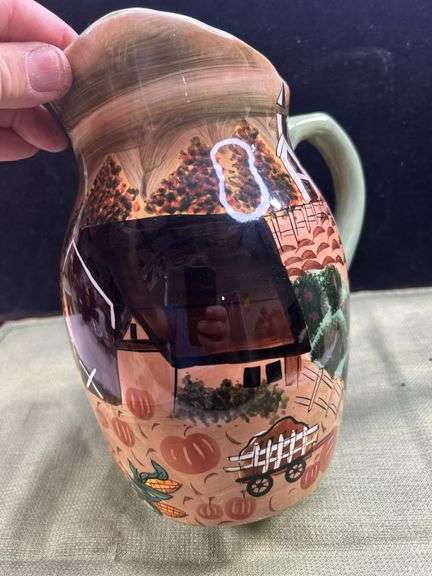 Barnyard buttermilk pitcher