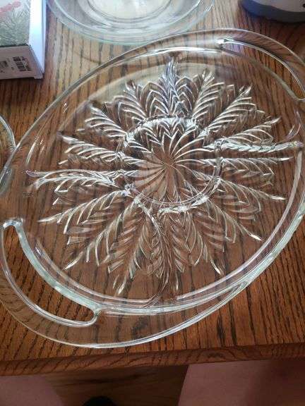 Misc serving trays and plates