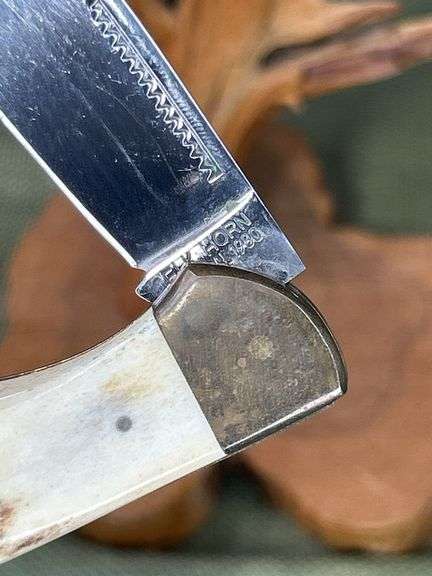 Elkhorn Taylor cutlery stag handle knife