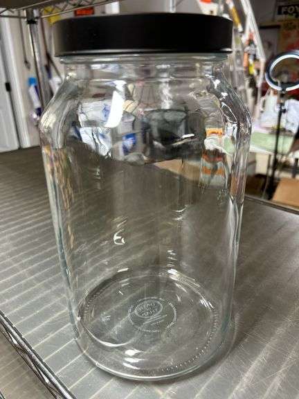 One gallon glass stew jug