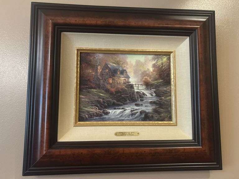 Cobblestone Mill - Thomas Kinkade